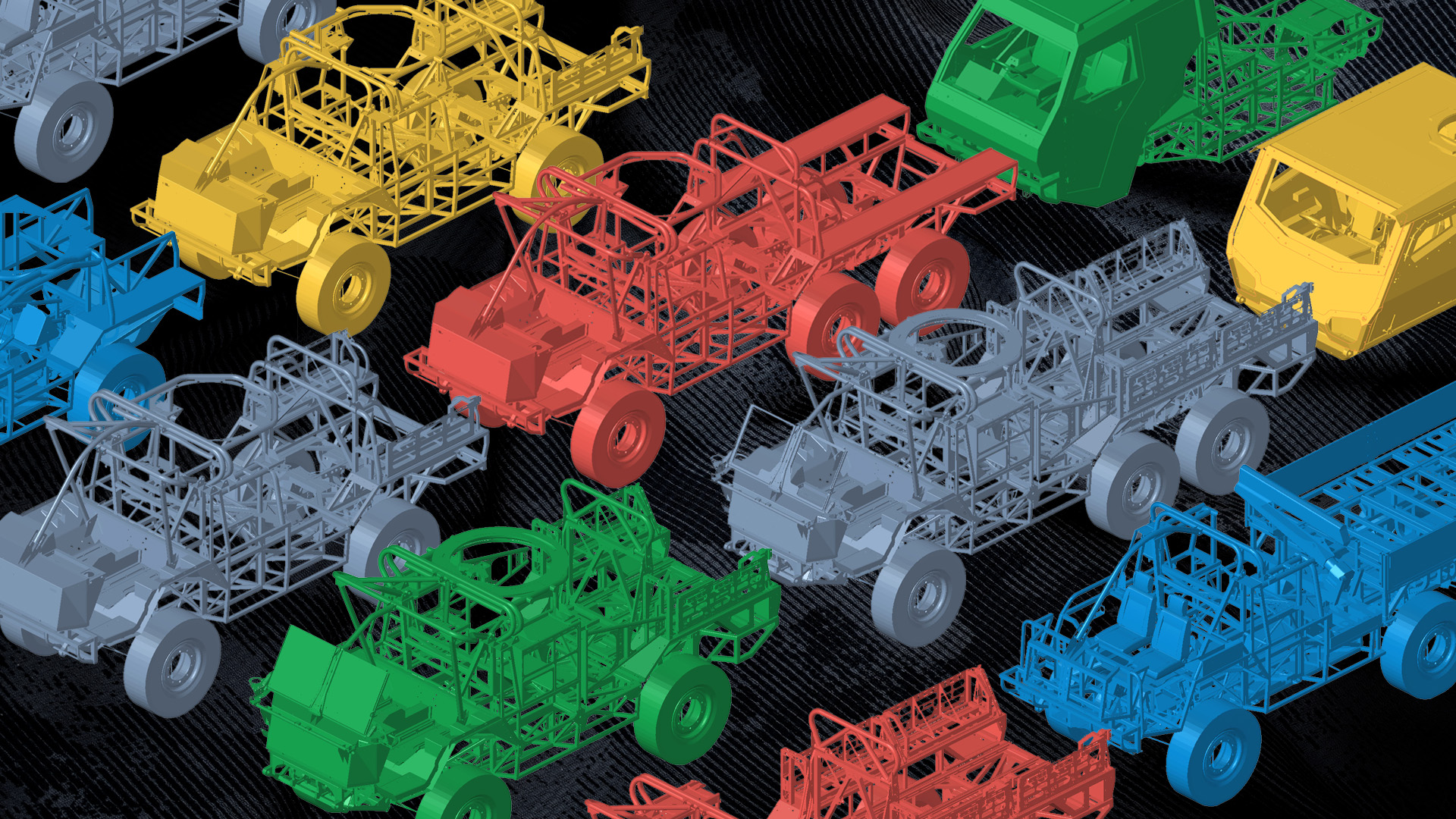 Multiple design concepts explored through simulation