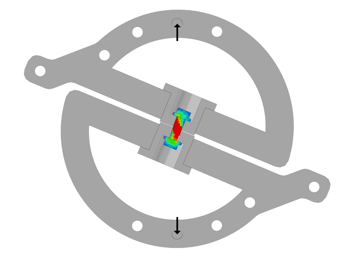 Finite element analysis of a bolted joint